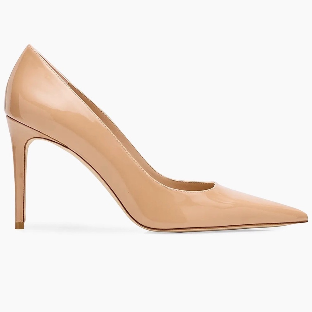 Stuart Weitzman Women's Tan Pumps size 9 - Picture 2 of 7
